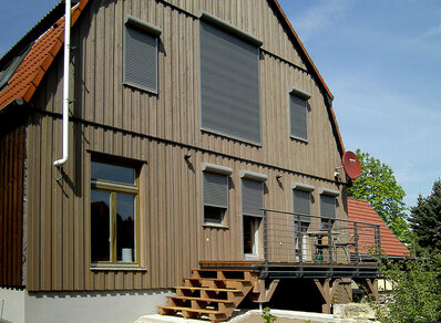 Einstoeckiger Balkon 140