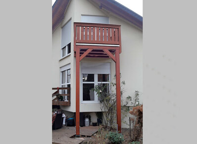 Einstoeckiger Balkon 161