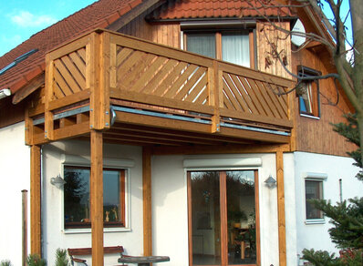 Einstöckiger Balkon 005