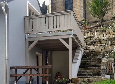 Einstoeckiger Balkon 176