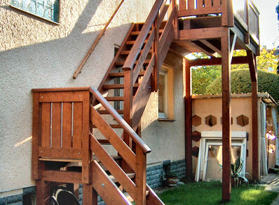 Einstöckiger Balkon 016