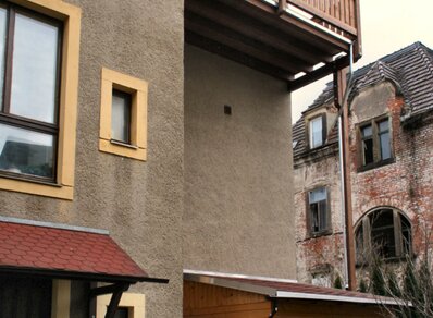 Einstöckiger Balkon 040