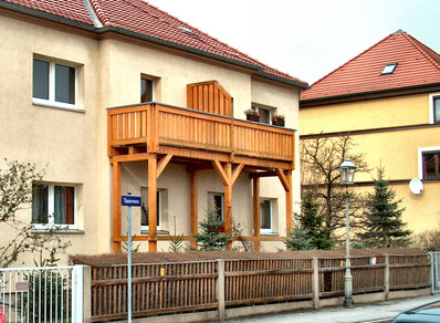 Einstöckiger Balkon 025