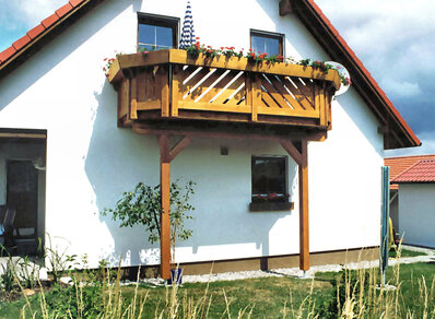 Einstöckiger Balkon 024