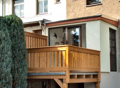 Einstöckiger Balkon 036