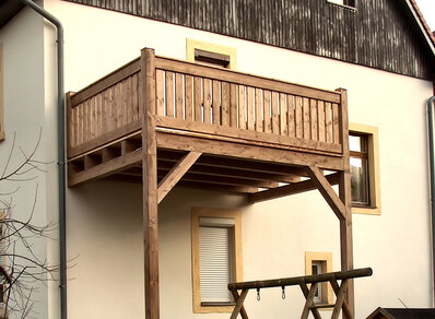 Einstöckiger Balkon 002