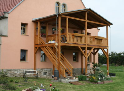 Einstöckiger Balkon 009