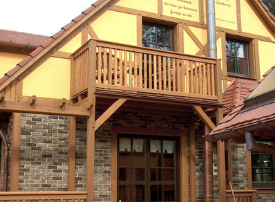 Einstöckiger Balkon 013