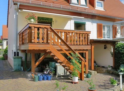 Einstoeckiger Balkon 111