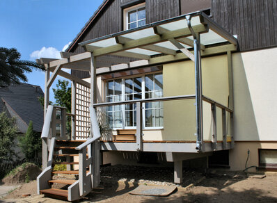 Einstöckiger Balkon 015